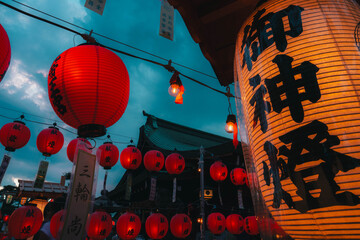 萱野神社献灯祭 © Riyourrr