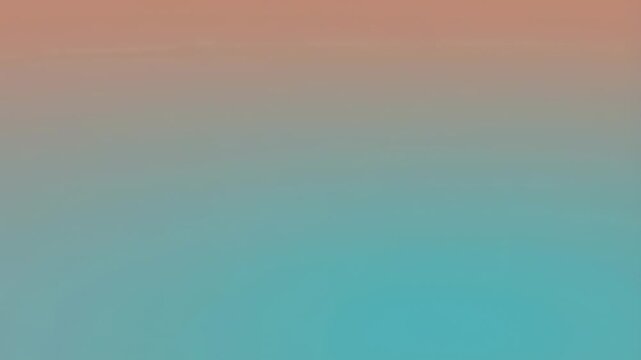 Soft color gradients blend smoothly from peach and light blue to pink and cyan across a digital screen background. Smooth blending adds depth and energy to the animated scene.