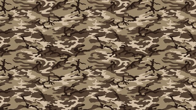 Disruptive pattern camouflage seamless background vector army military woodland camo texture for modern graphic design