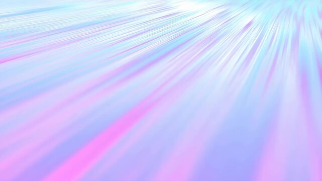 Animation of soft glowing light rays expanding outward over a pastel gradient background. Layered light blue and pink tones enhance movement and depth.