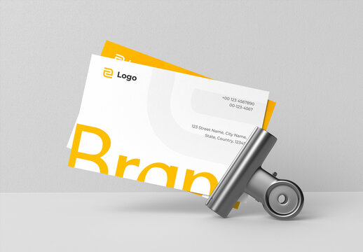 Business Card Mockup Template