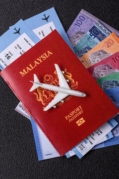 Malaysia passport for travelling, flying and doing business. Malaysian document, id