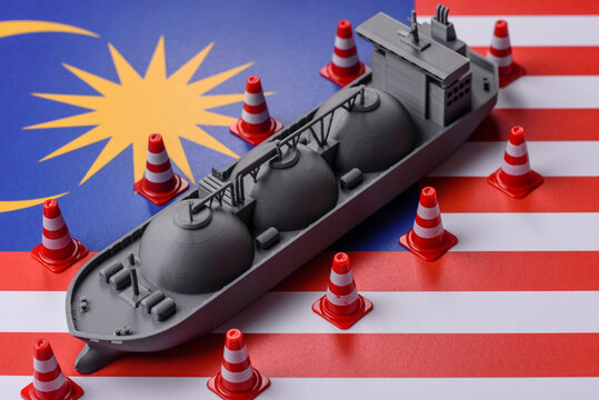 Embargo, ban, sanctions, or seizure regarding LNG tanker shipments. A ban on LNG shipments