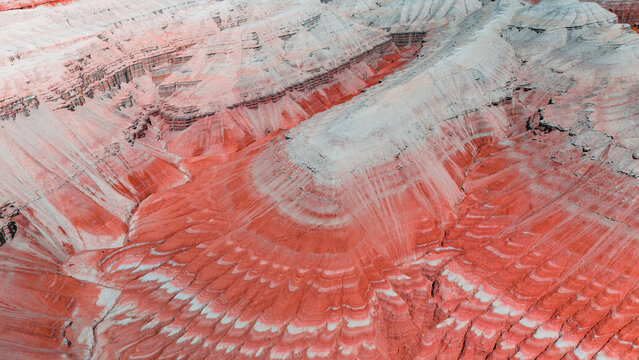 Aktau Mountains of Altyn Emel National park in Kazakhstan