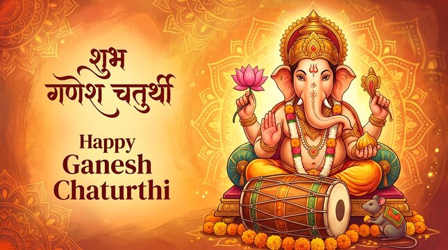 Ganesh Chaturthi background