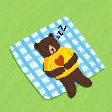 bear sleep