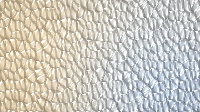 Frosted glass texture with warm and cool light transition. 4K Video