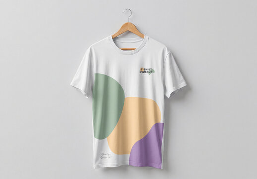 T Shirt Mockup on Hanger
