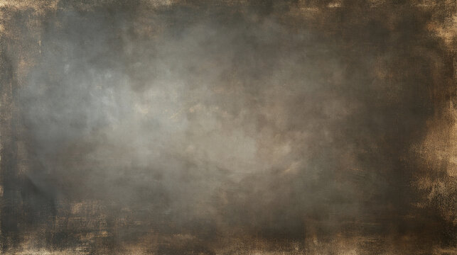 Vintage dark brown textured wall background with mottled artistic finish and warm edges. Perfect for professional portrait studio or fine art photography.