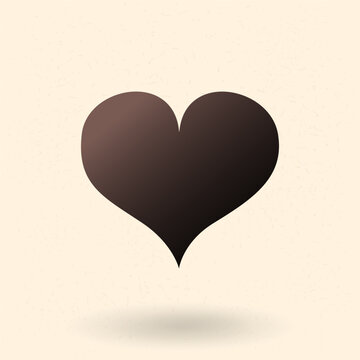 Vector Basic Icon of Heart Shape