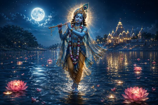 Krishna Janmashtami Festival Celebration Featuring Bal Krishna, Gokulashtami and Krishna Jayanti