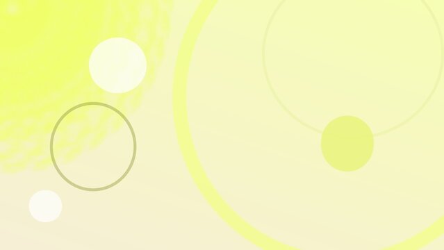 Bright Yellow Geometric Vector Background