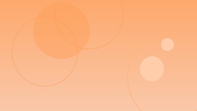 Minimalist Soft Orange Abstract Background