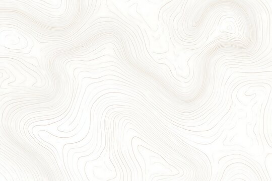 Abstract Topographic Map Contour Lines Pattern Background Vector Design