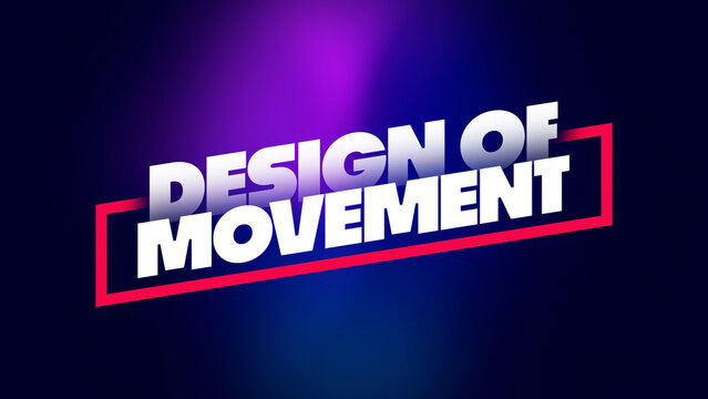 Abstract Text Animations with Colorful Background