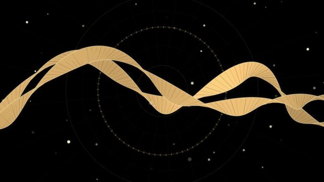 Cosmic Scroll and Celestial Map Nodes Seamless Loop 4K