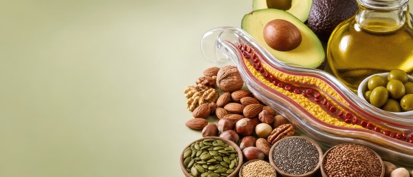 Discover the benefits of healthy fats for your heart including avocados nuts and olive oil high in omega 3 and hdl cholesterol