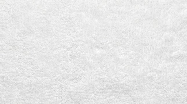 White terrycloth towel fabric texture background close-up
