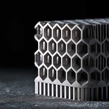 Additively Manufactured Metal Lattice Heat Sink