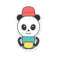 Vector 14 cute custom panda ch © RAHMAN