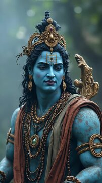 Lord Shiva india god.