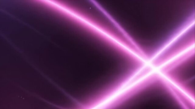 Neon Purple Light Streak Abstract Background with Luminous Glow, Energetic Line Intersection, Magenta Beam Motion, and Futuristic Digital Atmosphere for Technology Design Projects