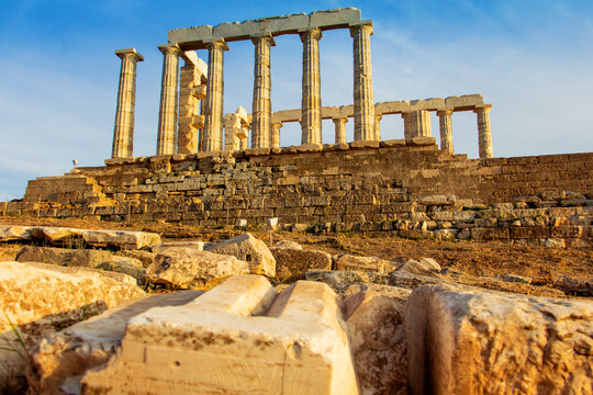 Temple of Poseidon, Cape Sounion, Greece
