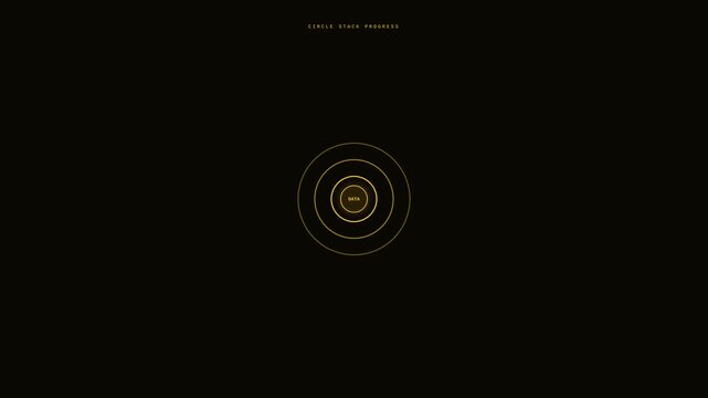 Dynamic motion of concentric circles in a black background creating a hypnotic visual effect.
