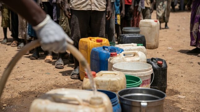 Daily life, water access, community resource.