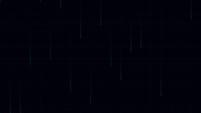 Dynamic motion of falling rain captured in motion with dark background for atmospheric effect.