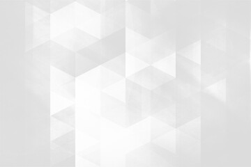 Obraz premium White abstract background subtle geometric pattern, soft gradient and elegant textures. Clean minimal backdrop for branding, presentations, packaging, websites, business templates and modern design.