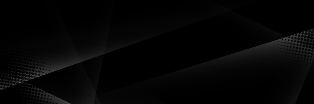 Abstract black and gray modern background. Vector Illustration