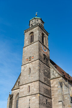 Stadtpfarrkirche M&uuml;nster St. Georg in Dinkelsb&uuml;hl, August 2026