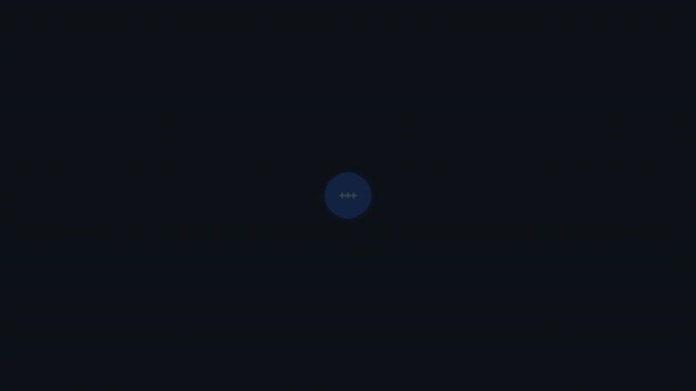 Minimalist dark blue background with a centered circular button element.