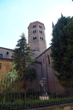 Basilica of Sant'Antonino in Piacenza, a famous Romanesque building dating back to the 11th century and dedicated to the patron saint of the city