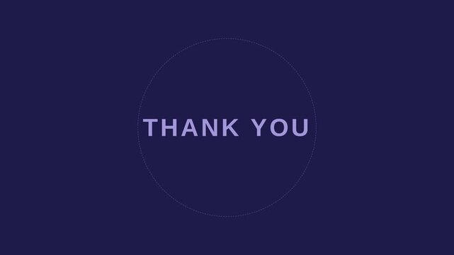 Motion Thank You Video with Elegant Text for Appreciation and Gratitude in Digital Format.