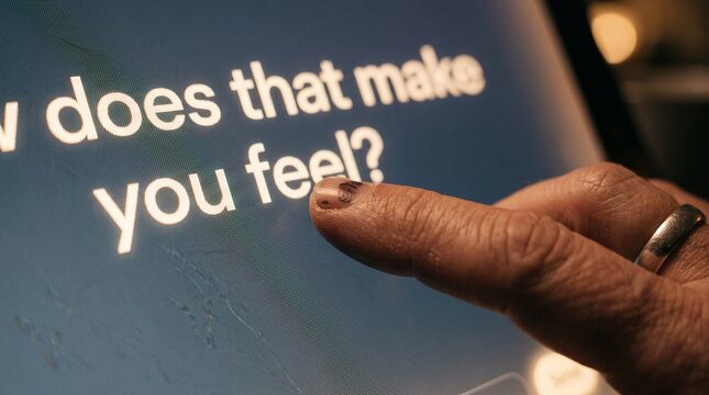 detailed Macro photo of hand touching glowing screen 2k showing abstract micro structural details and textures with professional studio lighting