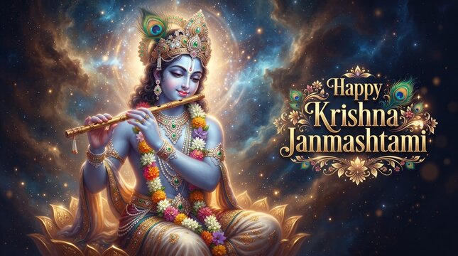 Shri Krishna Janmashtami Dahi Handi Gokulashtami Krishnashtami Krushna Jayanti Ashtami Rohini Kanhaiya Janmotsav Nandotsav Celebration Divine Festive Devotion Joy Culture Tradition India
