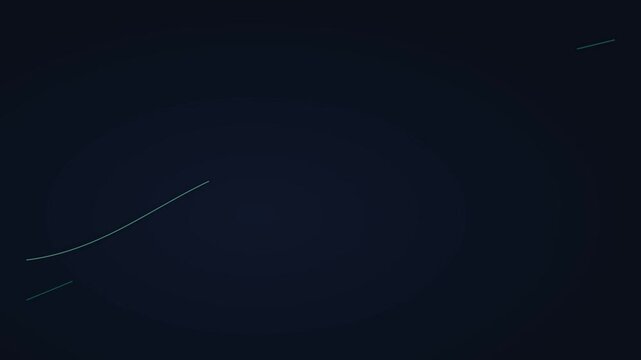 Motion of Light Trails in Night Sky Capturing Dynamic Motion and Long Exposure Effects.