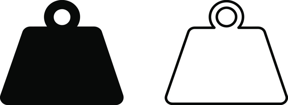 Package Weight, Mass of the Tare Packaging Material, Net Weight, Gross Weight, Kilogram, Gram, Ton, Ounce and Pound Measurement Symbols, Vector Illustration.
