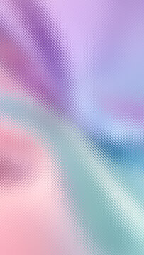 Abstract colorful pastel rainbow blurred aura background with premium tiny lens frosted glass texture vertical composition perfect for mobile device wallpapers.