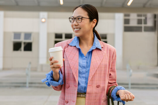 Coffee Morning Commute Professional Worker