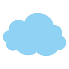 Fototapeta premium cloud vector illustration