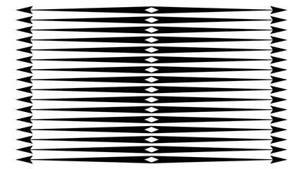Naklejka premium Simple basic geometric line element set with straight stripes, parallel grid streak and disrobed artistic geometry