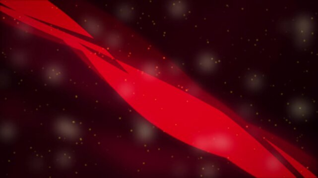 A red slash pulses diagonally in a seamless loop