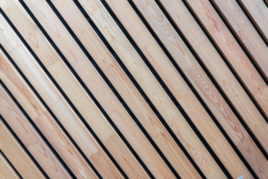 Background of diagonal slanted wooden planks