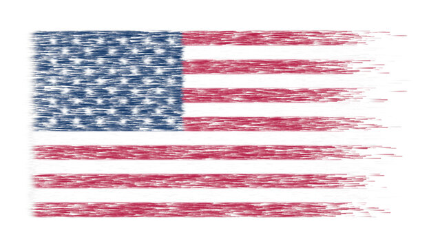 Bandera de los Estados Unidos de Am&eacute;rica / Bandera estadounidense