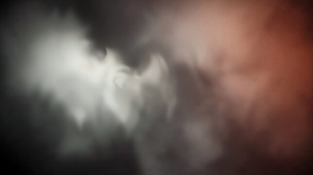 Abstract smoky background with billowing white clouds and warm copper lighting tones abstract smoke dust texture