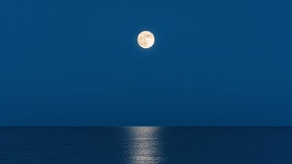 Fototapeta premium Moon with copy space