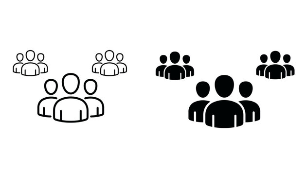 vector people icons